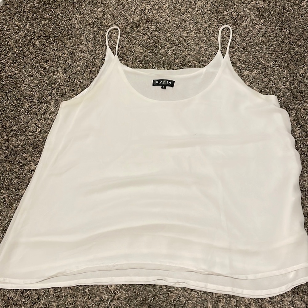 White blouse size large